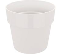 elho B.for Original Round 18 - Flower Pot for Indoor - 100% Recycled Plastic - Ø 18.0 x H 16.5 cm - White/White