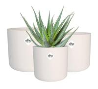 elho B.For Soft Round 14,16,18 Flower Pots Set - White