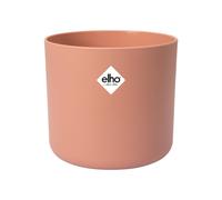 elho B.for Soft Round 14 - Indoor Plant Pot - 100% Recycled Plastic - Ø 13.8 x H 12.5 cm - Pink/Delicate Pink