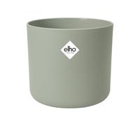 elho B.for Soft Round 18 - Indoor Plant Pot - 100% Recycled Plastic - Ø 18.3 x H 16.7 cm - Green/Stone Green