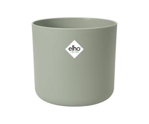 elho B.for Soft Round 18 - Indoor Plant Pot - 100% Recycled Plastic - Ø 18.3 x H 16.7 cm - Green/Stone Green
