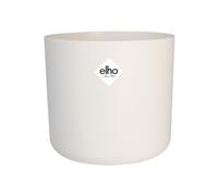 elho B.For Soft Round 18 | Set of 3 Flower Pots - White | Ø 18.5 x H 41.1 cm | 3 Plant Pots Included | Suitable for Indoor Use | 100% Recycled Plastic