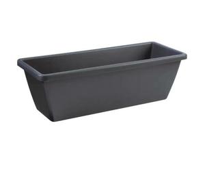 Elho Barcelona Trough Plant Flower Pot Balcony Planter 50cm - Anthracite