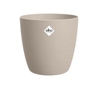 elho brussels round 30cm flower pot - Mushroom Beige | Ø 29.5 x H 27.1 cm | Plant Pot Suitable for Indoor use | 100% recycled plastic