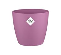 elho brussels round mini 12,5cm flower pot - Vivid Violet | Ø 13 x H 11.5 cm | Suitable for indoor use | 100% Recycled Plastic