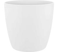 Elho Brussels Round Flower Pot 18cm - White