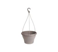 Elho corsica hanging basket 30cm planter - taupe