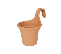 Elho Easy Hanger Small Single Mild Terracotta Balcony Gardening Flower Planter