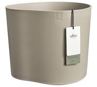 elho Eden 35cm Flower Pot - Soft Taupe | L 32.6 x W 36.4 x H 32 cm | Suitable for Indoor & Outdoor Use | 100% Recycled Plastic