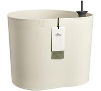 elho Eden Aquacare Low 40cm Flower Pot - Linen White
