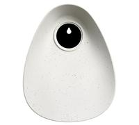 Elho Essential Bird House 18cm - Bird Box for Garden - Suitable for more than 11 Species - 100% Recycled Plastic - L18 x W21.1 x H23 cm - Grey/Fibrous Grey