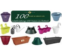 ELHO GARDENING PLANTERS, TROUGHS, HANGERS AND ACCESSORIE FOR FLOWERS - ASSORTED