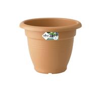 Elho Green Basics Campana 40Cm Plastic Plant Pot In Mild Terra