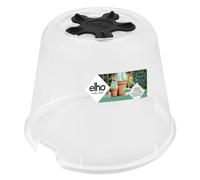 Elho Green Basics Grow House Round Lid 17cm 30cm Outdoor Garden Transparent Pots