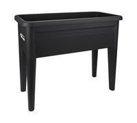 elho Green Basics Grow Table Planter Living Black 2X-Large, Frost-Resistant to -40C, Recycled Plastic, Tool-Free Assembly (C-6926507543300)