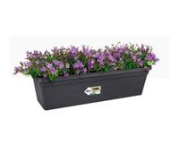 Elho Green Basics Trough 60cm - Living Black