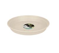 Elho Green Basics Saucer 25Cm For Plastic Plant Pot In Cotton White