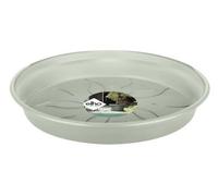 Elho Green Basics Saucer 34 - Saucer For Indoor, Outdoor, Grow Your Own - 33.5 X H 4.8 Cm - Stone Green