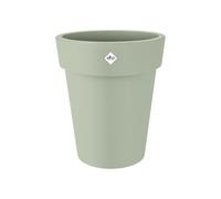 elho Green Basics Top Planter High 35 - Flower Pot for Indoor and Outdoor - Ø 34.5 x H 41.0 cm - Stone Green