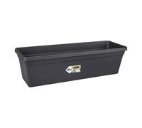 Elho Green Basics Trough 40Cm Planter - Living Black - 3511483943300