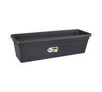 Elho Green Basics Trough 80cm Planter - Living Black