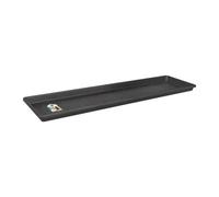 Elho Green Basics Trough Saucer 40Cm - Living Black - 3510283743300