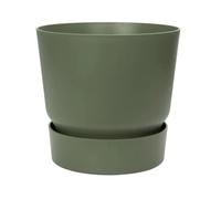 Elho Greenville Round 18cm Leaf Green Plant Pot (3051701836000)