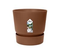 elho Greenville Round 40cm Flower Pot - Ginger Brown