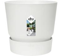 elho Greenville Round 40cm - Large Flower Pot with Integrated Water Reservoir