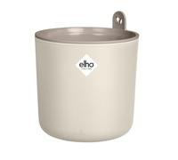 elho Happy Herbs 15 - Herb Planter with Water Reservoir - Flower Pot of 100% Recycled Plastic - Ø 24.5 x H 23.1 cm - White/Linen White