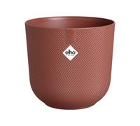 Elho Jazz Round 16Cm Tuscan Red Recycled Plastic Plant Pot