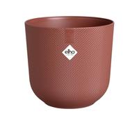 elho Jazz Round Mini 7cm - Small Indoor Plant Pot - 100% Recycled Plastic - Ø 7 x H 6.5 cm - Red/Tuscan Red