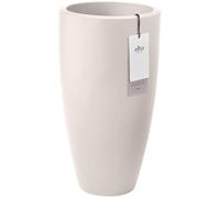 elho June Round High 30cm Flower Pot - Linen White