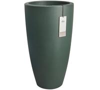 elho June Round High 40cm Flower Pot - Emerald Green | Ø 39 x H 70.1 cm | Suitable for Indoor & Outdoor Use | 100% Recycled Plastic