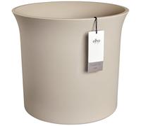 elho June Tulip 40 - Plant Pot for Indoor & Outdoor - 100% Recycled Plastic - Ø 39 x H 39 cm - Beige/Balanced Beige