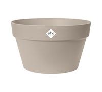 elho loft urban bowl 35cm flower pot - Mushroom Beige | Ø 34.5 x H 20.2 cm | Plant Pot Suitable for Outdoor use