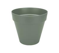 Elho Loft Urban Round Flowerpot 50cm Pistachio Green With Wheels And Reservoir