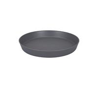 Elho Loft Urban Saucer 41cm Anthracite Round Plant Tray Recycled Plastic Pot