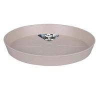 Elho Loft Urban Saucer Round 24 - Saucer For Outdoor & Accessories - 24.4 X H 3.4 Cm - Warm Grey