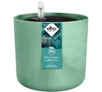 elho Ocean Round 22 Flower Pot with Self Watering Insert - Pacific Green