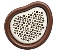 Elho Organic Bee Hotel 25cm - Bee House - Organic Design - 100% Recycled Plastic - L27.4 x W16.8 x H25.4 cm - Brown/Chestnut Brown