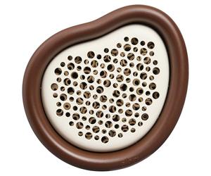 Elho Organic Bee Hotel 25cm Insecthotel - Chestnut Brown | L 27.4 x W 16.8 x H 25.4 cm | 100% Recycled Plastic