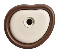 Elho Organic Bird House 25cm - Bird Box for Garden - Suitable for more than 11 Species - 100% Recycled Plastic - L27.4 x W16.8 x H25.4 cm - Brown/Chestnut Brown