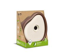 Elho Organic Bird House 25cm - Bird Box for Garden - Suitable for more than 11 Species - 100% Recycled Plastic - L27.4 x W16.8 x H25.4 cm - Brown/Chestnut Brown