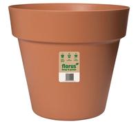 Elho Paris Extra Large Plant Pot 47cm Diameter Weather-Resistant Plastic Flowerpot Terra Outdoor
