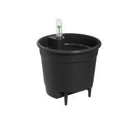 elho Self Watering Flower Plant Pot Insert, Fits Al/Easy Use, Living Black, 28cm