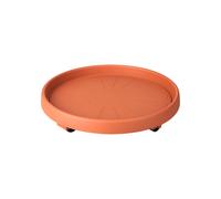 Elho Universal Planttaxi 40cm Terra Saucer Caddy with Wheels Recycled Plastic