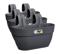 elho V C Easy Hanger Medium Anthracite (Pack of 3)