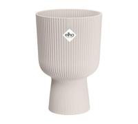elho Vibes Fold Coupe 30 - Indoor Plant Pot - 100% Recycled Plastic - Ø 29.5 x H 44.7 cm - White/Linen White