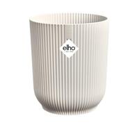 elho Vibes Fold Orchid High 12,5cm - Orchid Pot Indoor - Flower Pots Indoor - 100% Recycled Plastic - White/Linen White